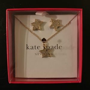 NWT Kate Spade Twinkle Twinkle Necklace & Earrings